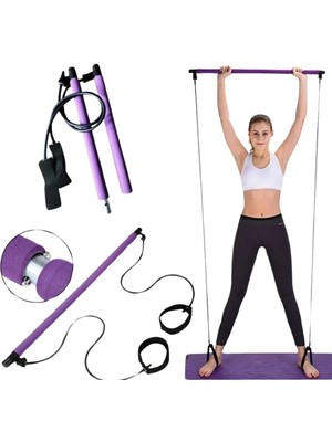 Nemere  Jimnastik Çubuğu Plates Barı Taşınabilir Spor ve Egzersiz Aleti