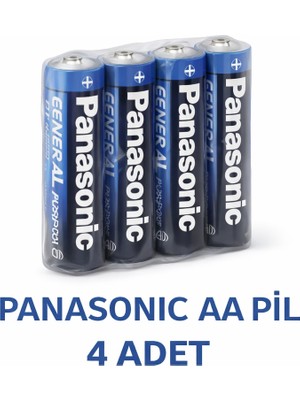 Pana Aa Kalem Pil Zinc Carbon R6 1.5V General Purpose 4lü 1paket