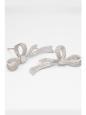 Aldo Glimmerknot Kadın Küpe - Metalik