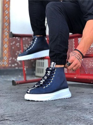 Decostyle Lacivert Erkek Yarım Bilek Bot