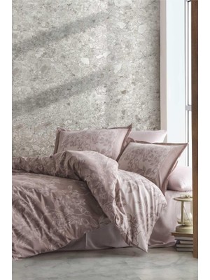 Decostyle Saten Çift Kişilik Nev Takımı Harrisa V1 Bej