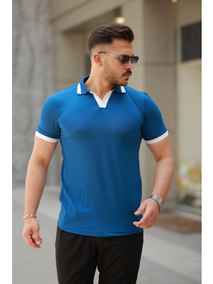 Bet's  Erkek Hemşire Yaka Kısa Kollu Tişört