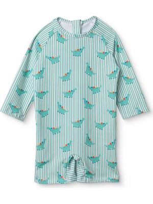 Hellobaby Erkek Bebek Mayo Dinozor Baskılı