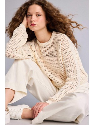 DeFacto Regular Fit Kayık Yaka Kazak H1836AX26SP