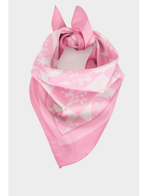 DeFacto Desenli Saten Fular Kız Çocuk H4039A826SM