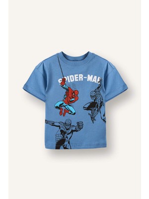 DeFacto Marvel Spıderman Tişört Erkek Bebek G9908A526SM