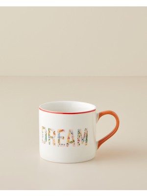 English Home Bright Dream New Bone China Kupa 350 ml Renkli