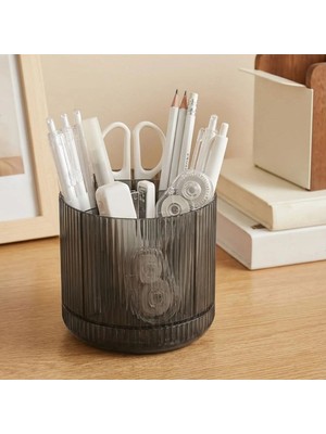 Calperia 360° Dönebilen Plastik Organizer – Çok Amaçlı Mutfak, Banyo ve Makyaj Malzemesi Düzenleyici, Döner Masaüstü Stand (5047)