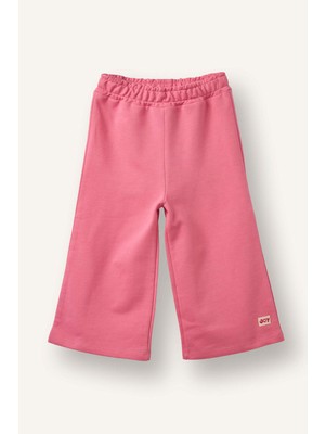 DeFacto %100 Pamuk Wide Leg Eşofman Altı Kız Bebek H3286A526SP