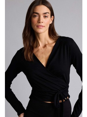 DeFacto Regular Fit Uzun Kollu Üst H2271AX26SM