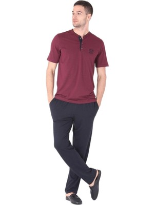 Gecem Giyim D's Damat 224016 4'lü Pijama Takımı