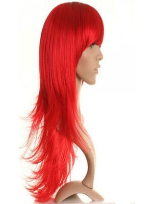 Sb Shopping Uzun Peruk Kırmızı
