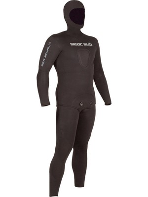 Seac Sub 7 mm Sea Royal Hd Elbise Naylon ve Deri Malzemeden Üretilmiş Siyah Renk