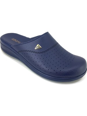 Ceyo Kadın Sabo Terlik Lacivert Anatomik Microfiber Malzeme ile Günlük Kullanım İçin Rahat