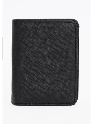 Tudors Vegan Deri Erkek Siyah Cüzdan