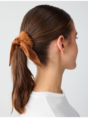 Jimmy Key Kahverengi Peluş Detaylı Toka