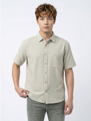 Loft Relax Fit Erkek Gömlek K.kol