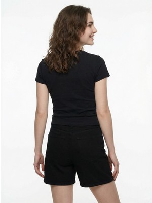 Loft Slim Fit Kadın Tshirt K.kol