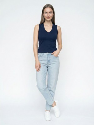 Loft Slim Fit Kadın Bluz K.kol