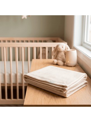 Tiny Lamb Polar Bebek Battaniyesi %100 Pamuk | 100X150CM