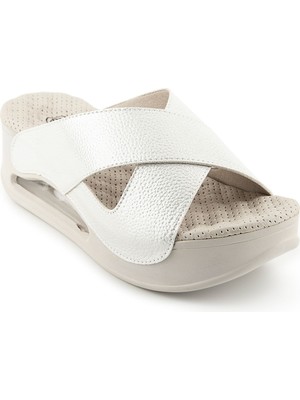 Muya , 31210-PENELOPE , Anatomik Air Tabanlı ,topuk Dikeni Kadın Günlük Terlik