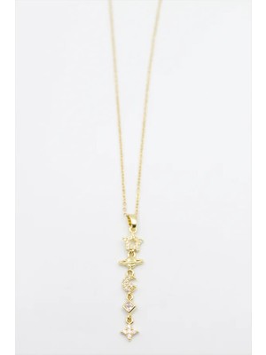 Gezegen Yıldız Kolye - Altın