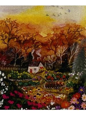 Elegantshop 5d Yapışan Boncuk Mozaik Tablo 30*40 cm XQH91576