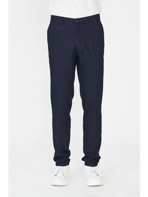 White Stone Lacivert Modern Kesim Günlük Kullanım Erkek Spor Pantolon