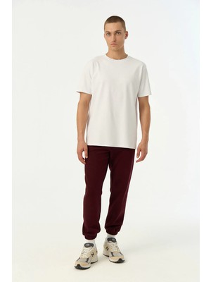 Reflect Studio Basic Supersoft Erkek Eşofman Altı - Bordo