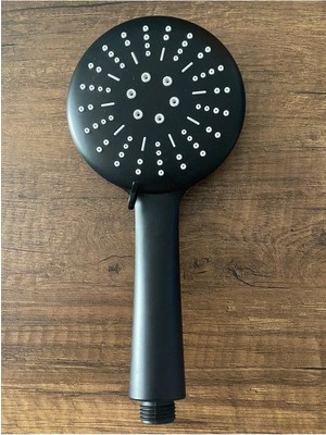 Moonshop Krom Siyah Kaplama Duş Başlığı...