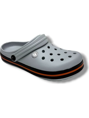 Apella E800-2-26 Sabo Terlik Gri Siyah Turuncu 36-40