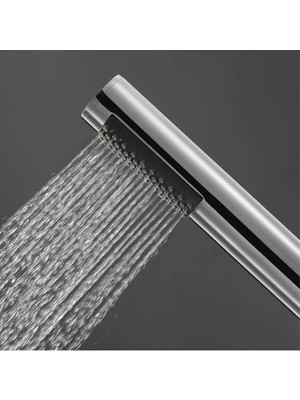 Moonshop Basınçlı Tasaruflu Masajlı Stick Duş Başlığı El Duşu
