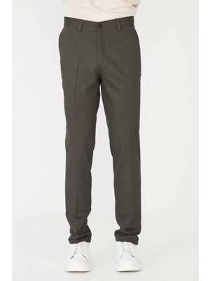 White Stone Haki Erkek Modern Kesim Günlük Kullanım Spor Pantolon