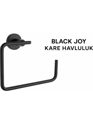 Onno Black Joy Kare Havluluk