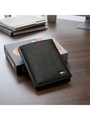 Zenga  Dana Derisi Dik Erkek Cüzdan