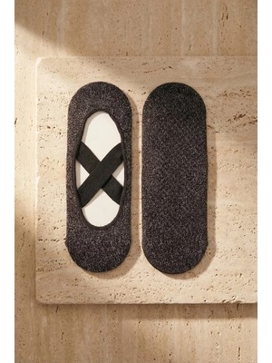 Katia & Bony Kadın Asta Yoga/pilates Çorabı Siyah Silver