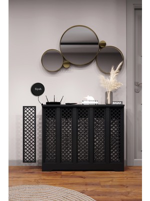 Bagax Ahşap Petek Kaplama Dresuariç Ölçü 96 cm Dış Ölçü 100 Cm, Kalorifer Kapama