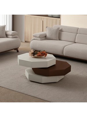 Eymense Mira Sekizgen Açılır Orta Sehpa