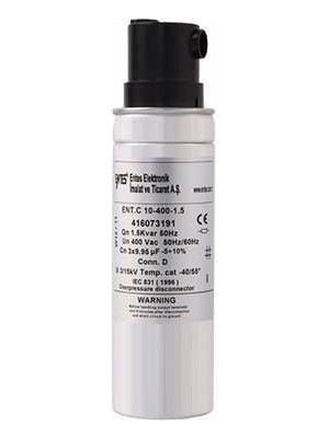 Pofaco Entes 1.5 Kvar Trifaze 400V Silindir Tip Kandansatör ENT.CMD-400-1,5 M3490