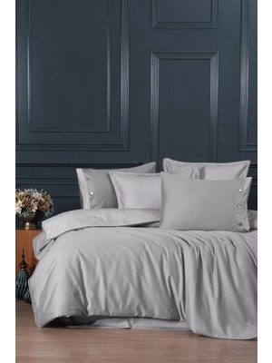 First Choice Myron %100 Mısır Pamuğu 400 Tc (160 Tel) King Size Nevresim Takımı