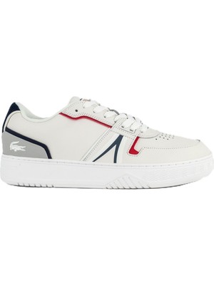 Lacoste L001 1 Sma Leather Mens Sneaker Hakiki Deri Erkek Günlük Spor Ayakkabı Krem