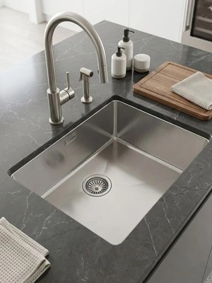 Asil Krom As -304 Paslanmaz Çelik Evye 40*50