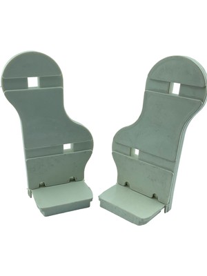 MorPerde Çiftli Mekanizma Kare Delikli Krem Kapak Takım