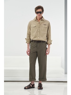 Giesto Cepli Klasik Haki Teknik Pantolon