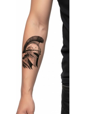 Dövme Kutusu Geçici Dövme | Savaşçı Tasarımı – Cesaretin ve Gücün Simgesi