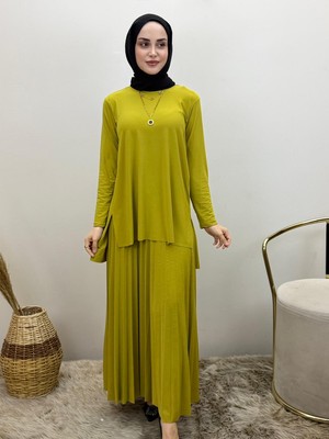 JOOQSTORE Eteği Piliseli Tunik Takım