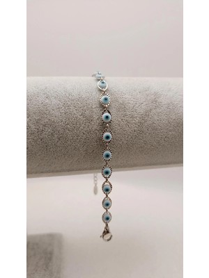 Tılsım Accesories Xupıng Nazar Boncuklu Sılver