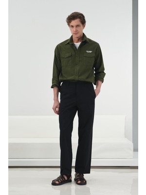 Giesto Cepli Klasik Lacivert Teknik Pantolon