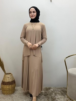 JOOQSTORE Eteği Piliseli Tunik Takım