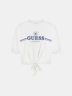 Guess Stream Boxy Logo Kadın T-Shirt V6GI20K3509